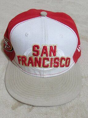 NFL SF 49ers Baseball Cap 9Fifty Adjustable Embroidered Logo